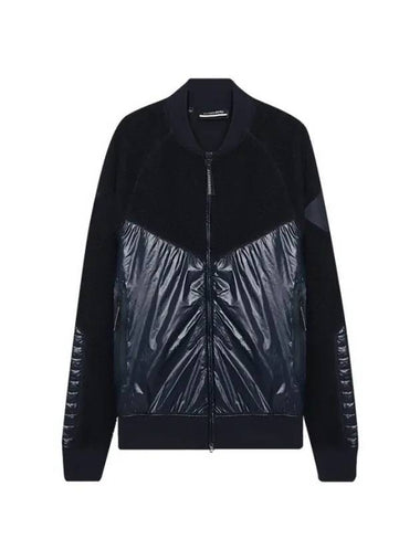 Pile Hybrid Zip-Up Jacket Navy - J.LINDEBERG - BALAAN 1