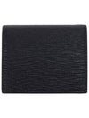 Gancini Logo Coin Wallet Black - SALVATORE FERRAGAMO - BALAAN 3