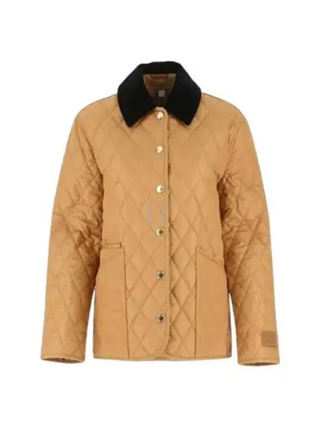 Dranefel Quilted Jacket Camel - BURBERRY - BALAAN 2