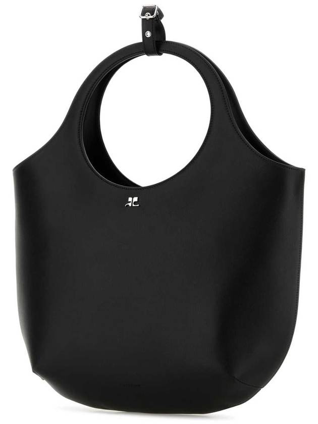 Holy Leather Tote Bag Black - COURREGES - BALAAN 3