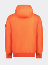 Men's Garment Dyed Crinkle Reps Recycled Nylon Primaloft TC Hooded Jacket Orange - STONE ISLAND - BALAAN 4