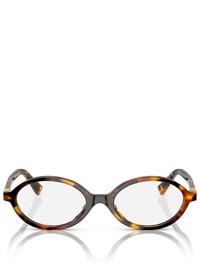 Eyewear Regard Tortoiseshell Acetate Frame Eyeglasses Honey - MIU MIU - BALAAN 2