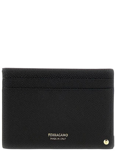 Salvatore Ferragamo 'Micro Gancio' Card Holder - SALVATORE FERRAGAMO - BALAAN 2