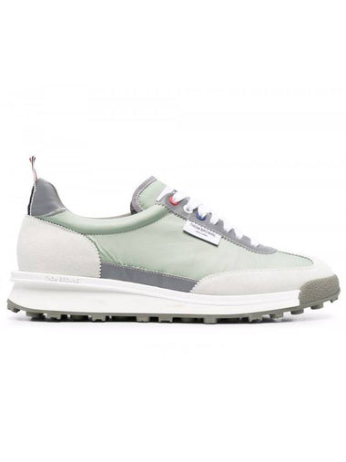 Tech Runner Low Top Sneakers Green - THOM BROWNE - BALAAN 1