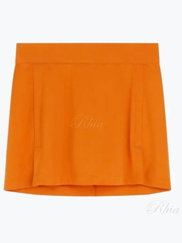 Women's Amelie H Line Skirt Orange - J.LINDEBERG - BALAAN 2