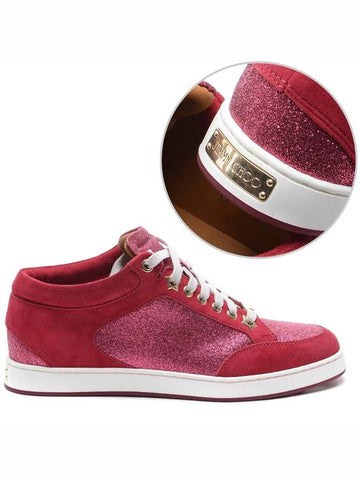 Women's Glitter Sneakers - JIMMY CHOO - BALAAN 1