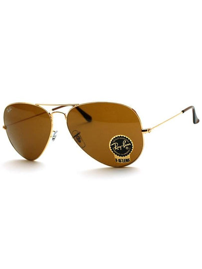 Eyewear Aviator Classic Sunglasses Brown Gold - RAY-BAN - BALAAN 2