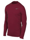 Men's Team Legend Long Sleeve T-Shirt Red - NIKE - BALAAN 2