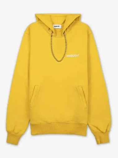 Ball Chain Detail Hoodie Yellow - AMBUSH - BALAAN 1