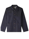 Kerlouan Denim Shirt Jacket Navy - A.P.C. - BALAAN 2