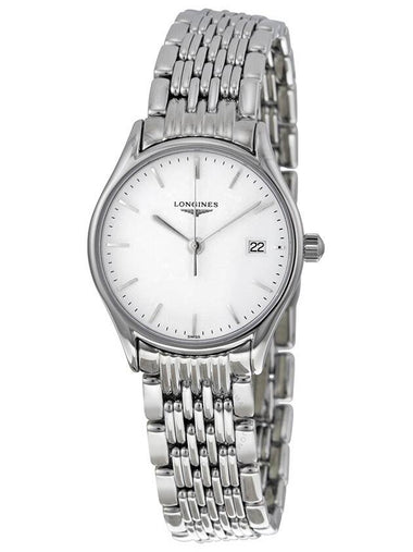 Longines La Grande Classique White Dial Stainless Steel Ladies Watch L42594126 - LONGINES - BALAAN 1