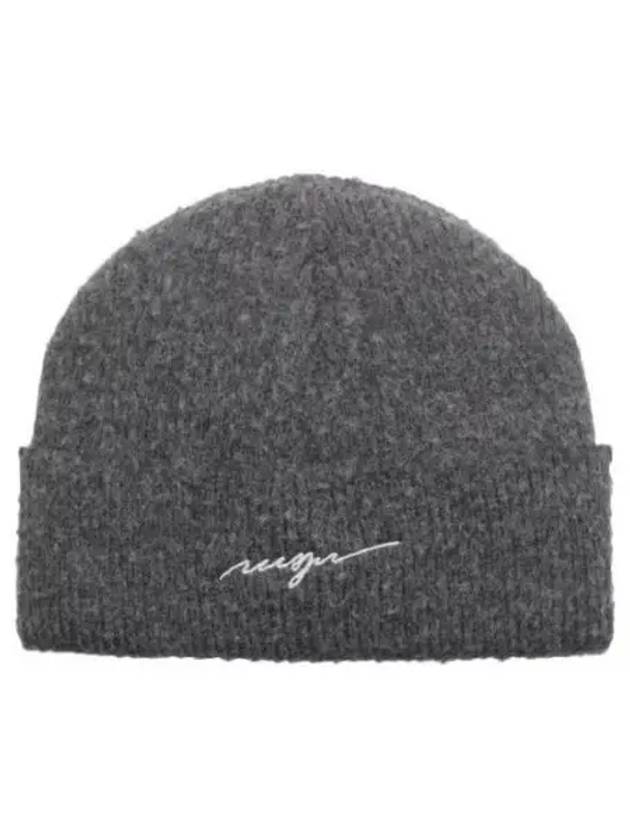 logo embroidered wool beanie 3740ML03 247574 98 - MSGM - BALAAN 1