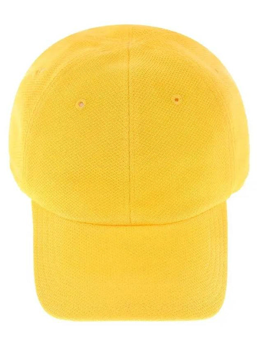 UCAPP14 YELLOW Side logo embroidery ball cap - KITON - BALAAN 1