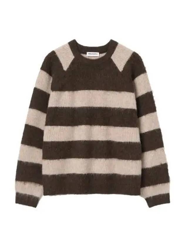 Milo Archives Multi Stripe Mohair Knit Pink - MILLO ARCHIVE - BALAAN 1