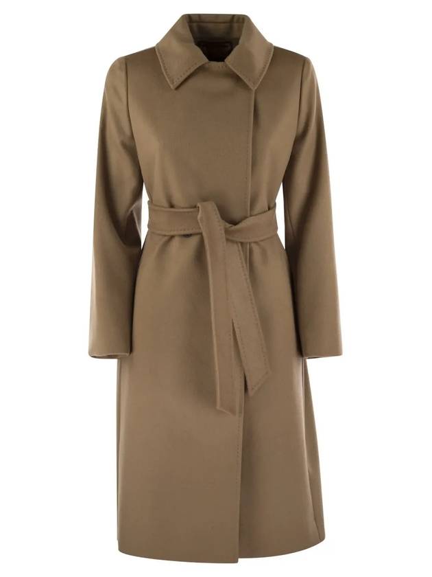 Women's Loriana Wool Single Coat Camel - MAX MARA - BALAAN 1