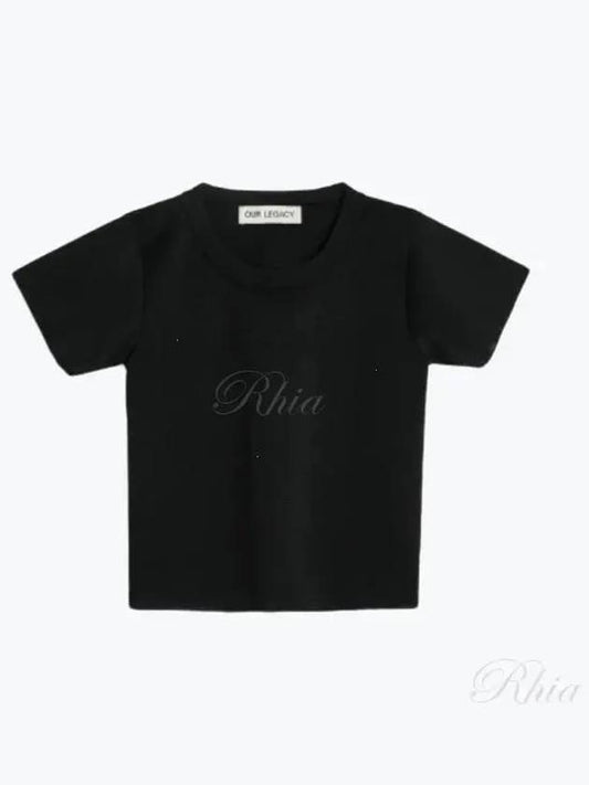 23 Knit T-Shirt W2233KTB Crop - OUR LEGACY - BALAAN 2