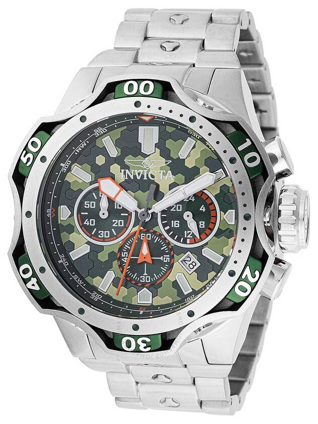 Invicta Venom Chronograph GMT Date Quartz Men's Watch 47755 - INVICTA - BALAAN 1