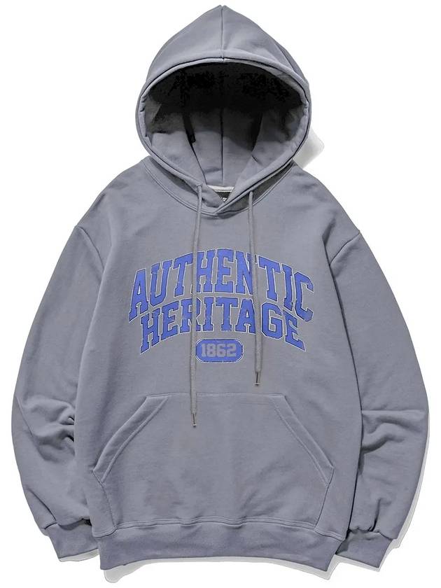 Heritage Overfit Hoodie Gray - TAILOR STUDIO - BALAAN 3