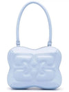 Butterfly Top Handle Shoulder Bag Blue - GANNI - BALAAN 2