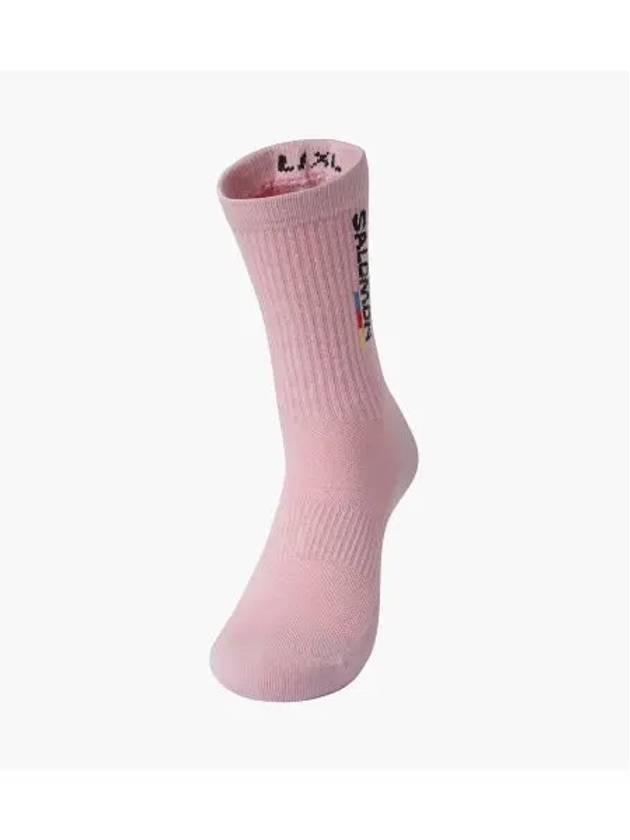 Race flag crew socks LC2597600 - SALOMON - BALAAN 1