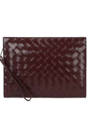 Intrecciato strap clutch bag 592855 VMBI0 6337 1026537 - BOTTEGA VENETA - BALAAN 1