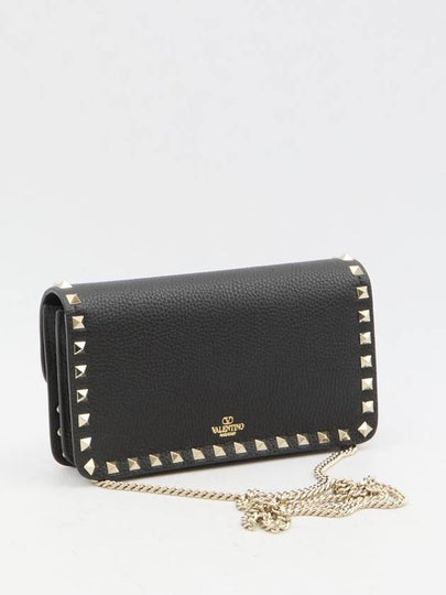 Rockstud chain pouch - VALENTINO - BALAAN 2