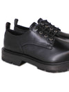 Men's Lace-Up Chunky Sole Derby Black - ALEXANDER MCQUEEN - BALAAN.