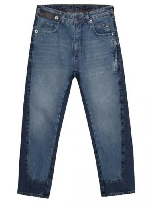 Slim tapered low rise bi color jeans men s denim pants - NEIL BARRETT - BALAAN 1