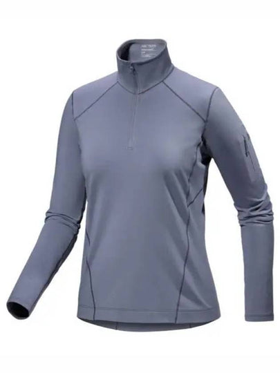 Rho Half-Zip Neck Long Sleeve T-Shirt Stratus - ARC'TERYX - BALAAN 2