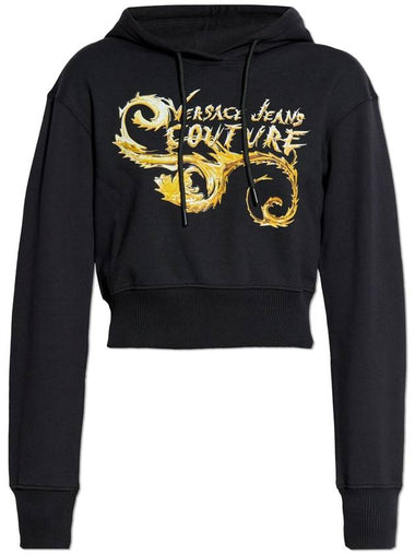 Versace Jeans Couture Hoodie, Women's, Black - VERSACE - BALAAN 1