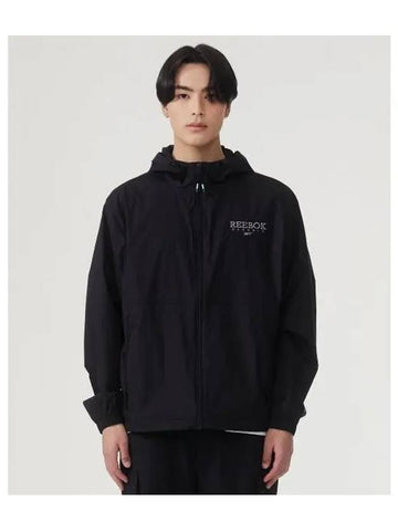 Classic Vector Stretch Windbreaker Black - REEBOK - BALAAN 1