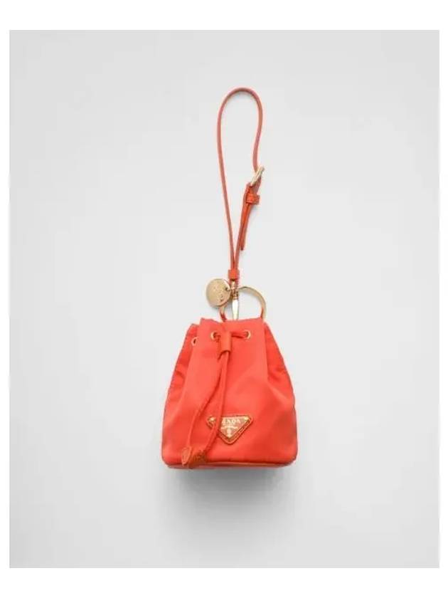 Re edition 1978 Nylon Mini Pouch Orange 277681 - PRADA - BALAAN 1