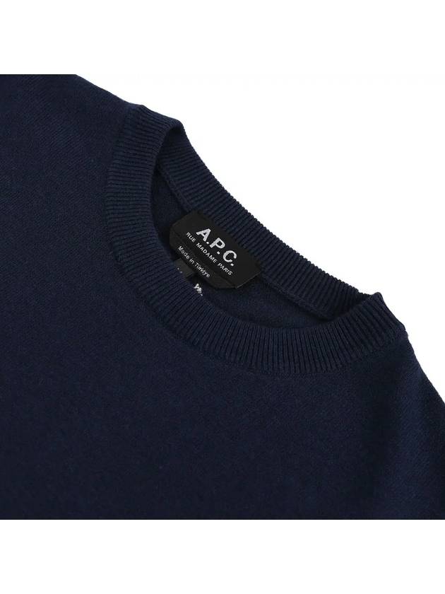 Mayeul Crewneck Sweatshirt Navy - A.P.C. - BALAAN 4