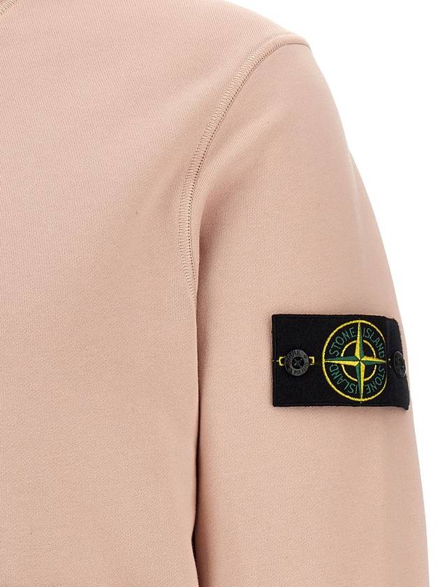 Stone Island Logo Badge Hoodie - STONE ISLAND - BALAAN 4