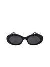 Eyewear Triomphe 01 Acetate Sunglasses Black - CELINE - BALAAN 4