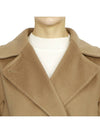 Women's Resina Wool Broadcloth Double Coat Camel - MAX MARA - BALAAN 11