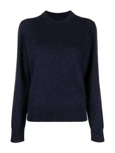 Eco Cashmere Knit Top Navy - MAISON MARGIELA - BALAAN 2