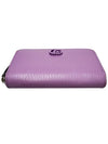 Women s 644412 GG Marmont purple color zipper wallet - GUCCI - BALAAN 4