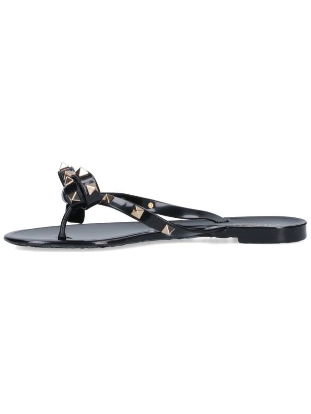 Valentino Garavani Sandals Black - VALENTINO - BALAAN 3