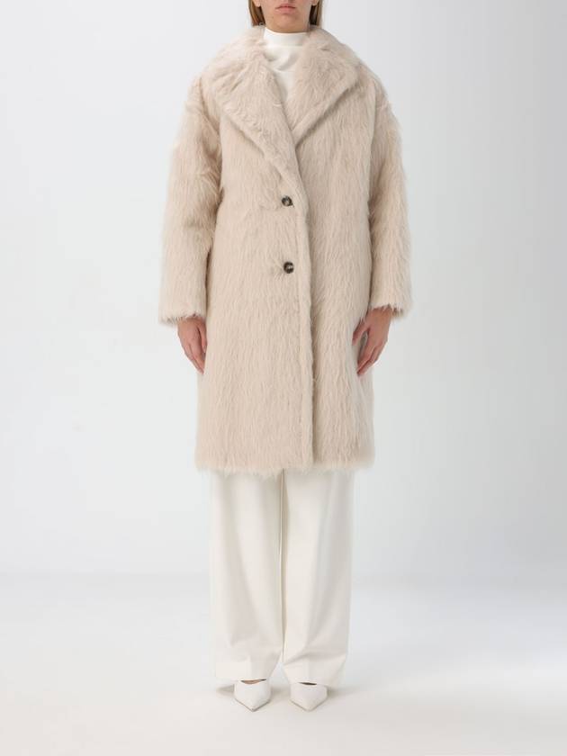 Cantone Alpaca Wool Wrap Trench Coat Ecru - WEEKEND MAX MARA - BALAAN 2