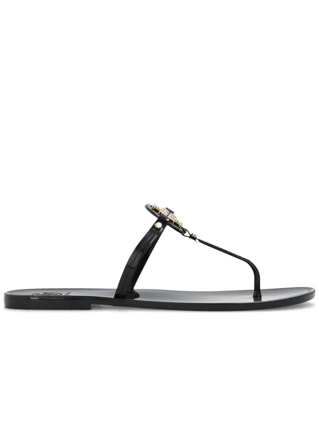 Tory Burch ‘Miller’ Slides With Logo, Women's, Black - TORY BURCH - BALAAN 1