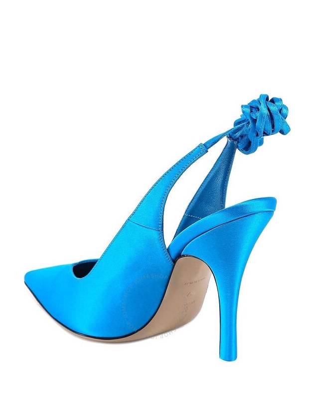 The Attico Turquoise Venus Slingback 105 Pumps, Brand Size 37 ( US Size 7 ) - THE ATTICO - BALAAN 3