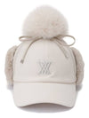 Official W WOOL KNIT BALL CAP BE - ANEWGOLF - BALAAN 4