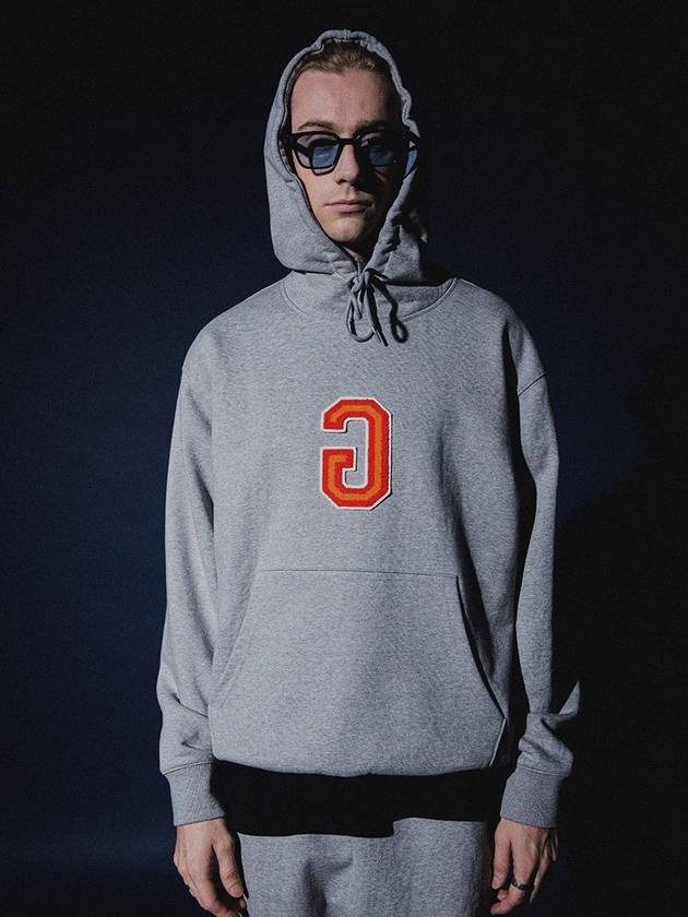 Bucl G Mirror Logo Hoodie Grey - GRAN TURISMO - BALAAN 1