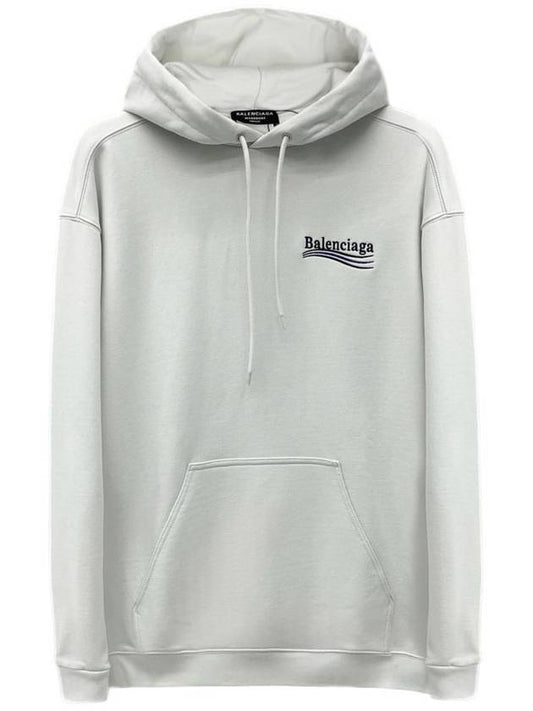 Political Campaign Medium Fit Hoodie White - BALENCIAGA - BALAAN 2