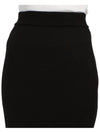 Women's Bea Wool Knit Pencil Skirt Black - VIVIENNE WESTWOOD - BALAAN 8