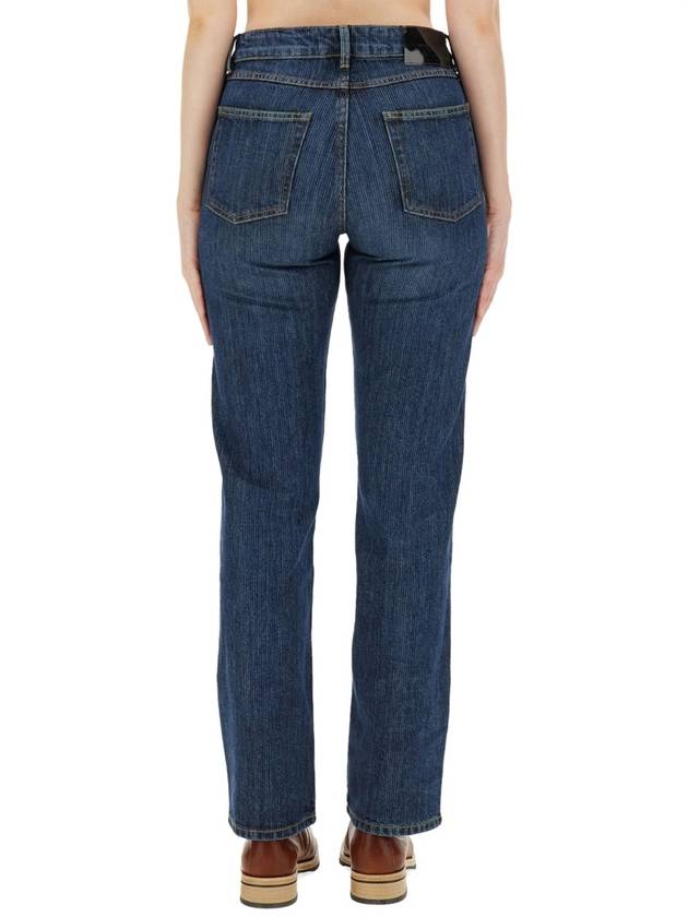 Denim Straight Pants W2245LD DeepBluechaintwill BLUE - OUR LEGACY - BALAAN 4