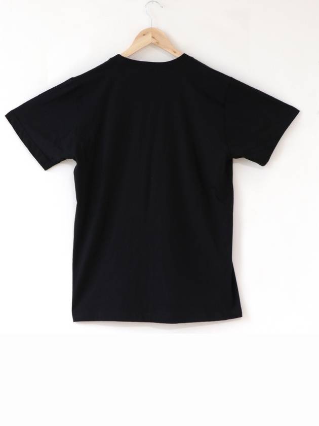 SPMRBOSN Plain Round Short Sleeve Tee Black - SUPENER - BALAAN 3