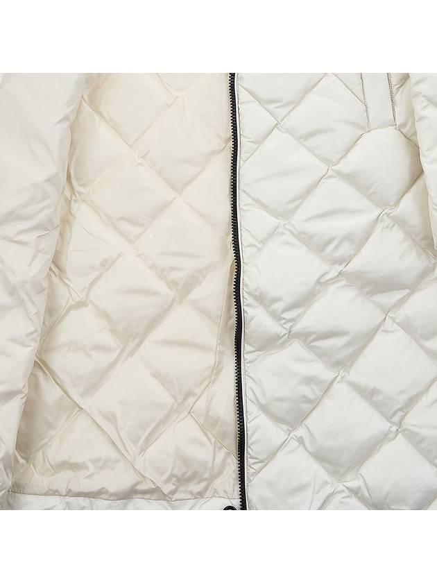 Women's Nosadella Quilted Long Padding Beige - DUVETICA - BALAAN 10