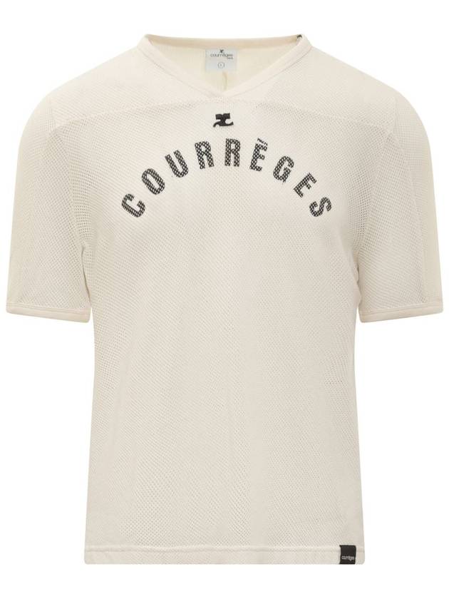 Courrèges T-Shirt With Logo - COURREGES - BALAAN 1